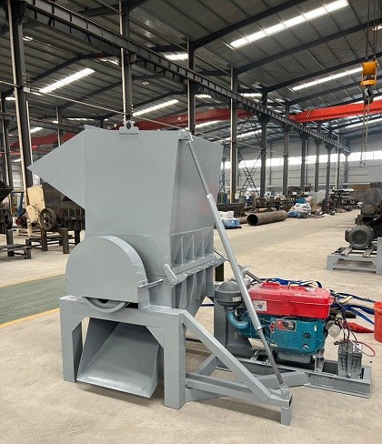 Plastic Waste Bags Recycling Crusher Machine