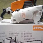 stihl chainsaw tree cutting machine