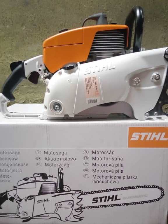 stihl chainsaw tree cutting machine